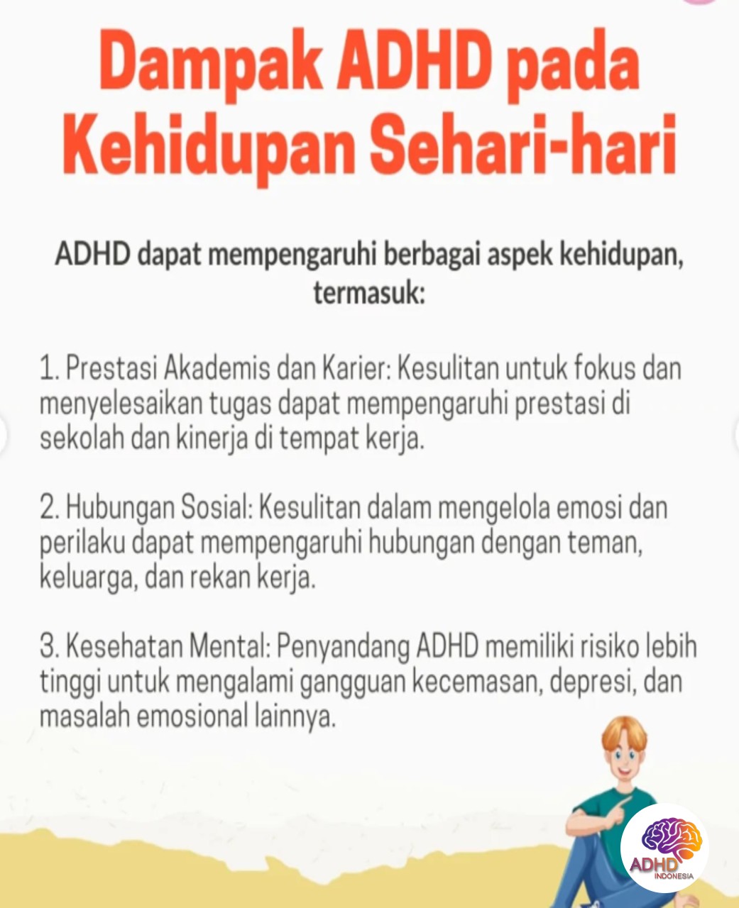 ADHD dan Hubungan Sosial Anak di Lingkungan Sekolah di Kabupaten Kepahiang